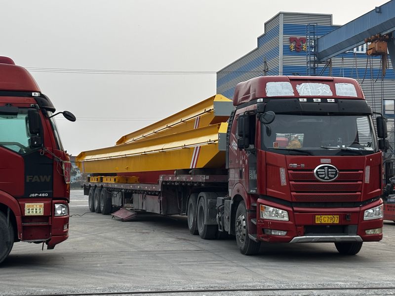 電動單梁起重機 LD10t-15.18m 制作完成  裝車發出